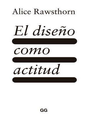 cover image of El diseño como actitud